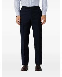 Hackett - Pressed-Crease Tailored Trousers - Lyst