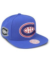 Mitchell & Ness - Montreal Canadiens Nhl Alternate Flip Snapback Cap - Lyst