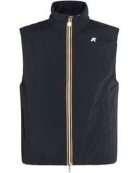 K-Way - Valen Stretch Dot Weste Mit Reißverschluss - Lyst