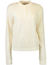 SPRWMN - Polo-Collar Sweater - Lyst
