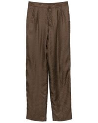 Saint Laurent - Button-Fastening Trousers - Lyst