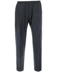 Low Brand - Tokyo Elasticated-Waistband Trousers - Lyst