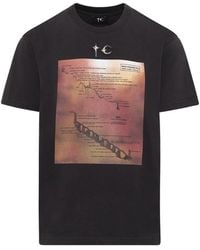 THUG CLUB - Fashion Hell Graphic-Print Logo-Plaque T-Shirt - Lyst