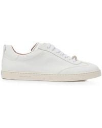 Fabiana Filippi - Baskets En Cuir Grainé À Ornements De Perles - Lyst