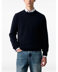 Lindbergh - Crew-Neck Ribbed-Trim Sweater - Lyst
