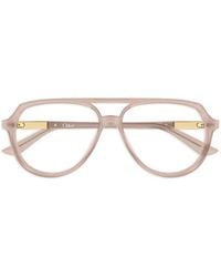 Chloé - Klassische Pilotenbrille - Lyst