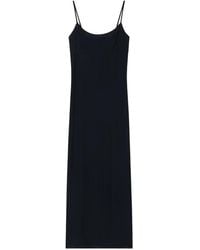 Emporio Armani - Spaghetti-Strap Maxi Dress - Lyst