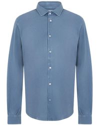 Fedeli - Chemise Boutonnée À Manches Longues - Lyst