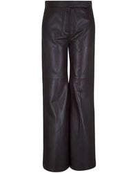 Dorothee Schumacher - Leather Trousers - Lyst