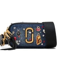 Marc Jacobs - The Snapshot Charm-Embellished Shoulder Bag - Lyst