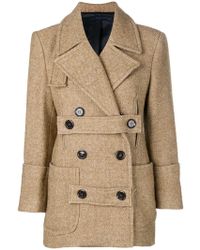 Choi Breasted Eudon Coat Double Lyst Cropped 4vwqPq0SA