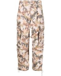 Isabel Marant - Hose Mit Abstraktem Print - Lyst