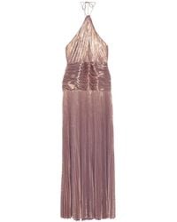retroféte - Thalia Pleated Maxi Dress - Lyst