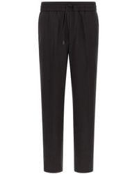 Brioni - Asolo Drawstring-Waist Trousers - Lyst
