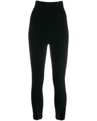 Sandro Sienna High-waist leggings - Black