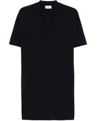 P.A.R.O.S.H. - Roma Short-Sleeved Mini Dress - Lyst