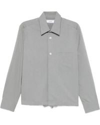 Lardini - Patch-Pocket Popover Shirt - Lyst