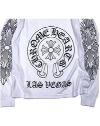 Chrome Hearts - Graphic-Print Long-Sleeve T-Shirt - Lyst