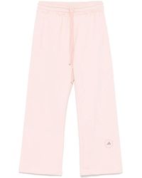 adidas By Stella McCartney - Logo Cotton Sweatpants - Lyst
