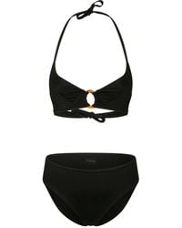Fisico - Ring-Detail Bikini - Lyst