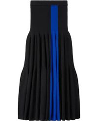 CFCL - Stripe-Detail Pleated Midi Skirt - Lyst