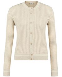Tod's - Ribbed-Knit Buttoned Cardigan - Lyst