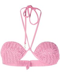 The Mannei - Rio Crochet-knit Bikini Top - Lyst