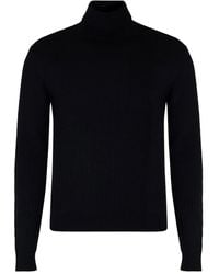 Slowear - Pull Côtelé À Col Roulé - Lyst