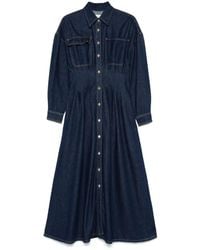 FRAME - ニップ マキシドレス - Lyst