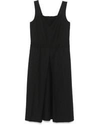 Low Classic - Inverted-Pleat Midi Dress - Lyst
