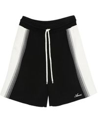 Amiri - Gradient-Stripe Knitted Shorts - Lyst