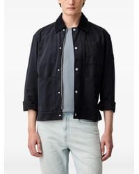 Marc O' Polo - Corduroy-Collar Patch-Pocket Jacket - Lyst