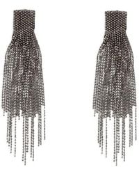 Fabiana Filippi - Beaded Fringe-Detail Earrings - Lyst