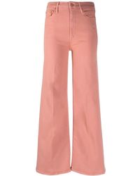 Mother - Roller Skimp Wide-leg Trousers - Lyst