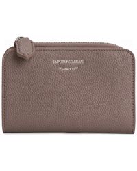 Emporio Armani - Zip Fastening Wallet - Lyst