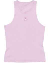 Marine Serre - Tanktop Mit Moon-Logo - Lyst