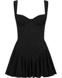 DSquared² - Bustier-style A-line Minidress - Lyst