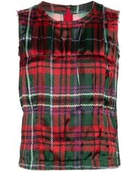 Comme des Garçons - Graphic-Print Tank Top - Lyst