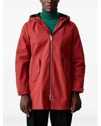 Benetton - Giacca Con Cappuccio E Zip - Lyst