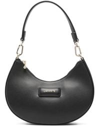 Lacoste - Small Moon Zip-Up Shoulder Bag - Lyst