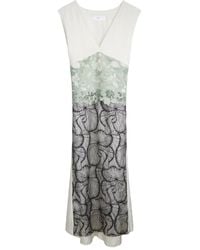 Toga - Abito Con Inserti - Lyst