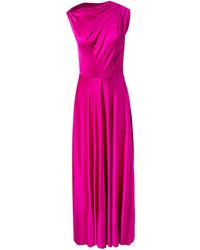 Alejandra Alonso Rojas - One-Shoulder Silk Gown - Lyst