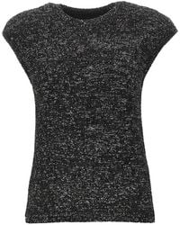 Emporio Armani - Sequin-Embellished Sleeveless Top - Lyst