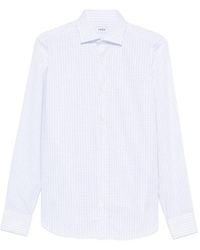 VELA SHOP - Checked Long-Sleeve Shirt - Lyst