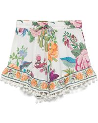 FARM Rio - Pantalones cortos con motivo floral - Lyst