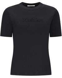 Max Mara - Camiseta con logo en relieve - Lyst