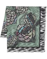 Missoni - Fringed Floral Scarf Accessories - Lyst