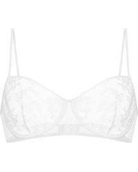 Zhilyova - The Tara Floral-Lace Bra - Lyst