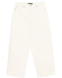 EB DENIM - Brea Relaxed Baggy Jeans Bone - Lyst