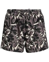 BOSS - Piranha Floral Swim Shorts - Lyst